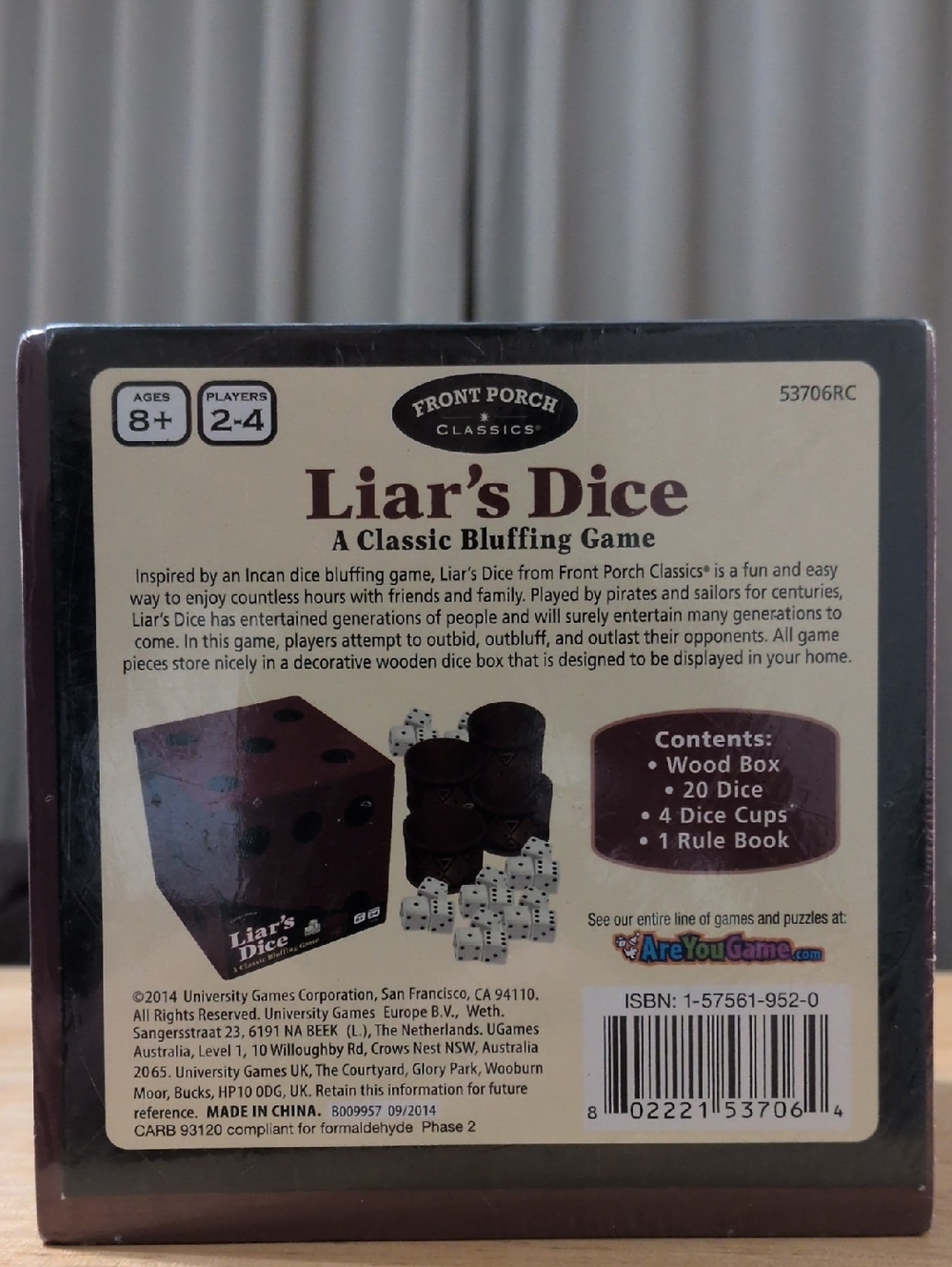 Liar's Dice Game - Picture 4 of 6